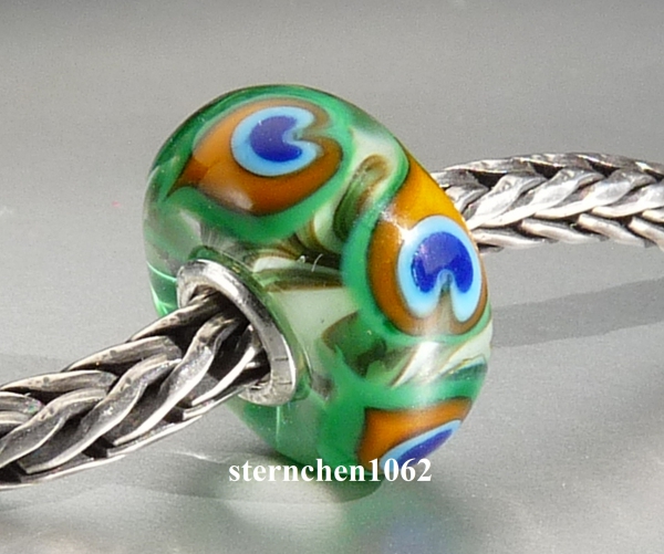 Trollbeads * Bildschöner Pfau * 31