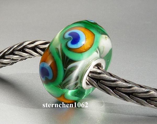 Trollbeads * Bildschöner Pfau * 31