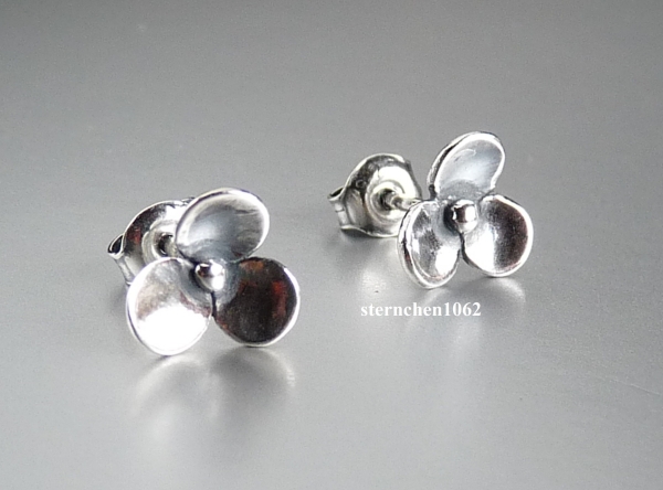Trollbeads * Blumenpoesie Ohrstecker *