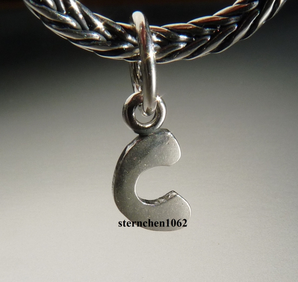 Trollbeads * Buchstabe C *