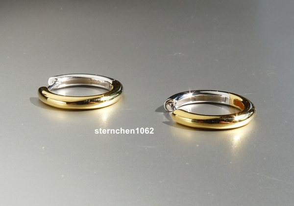Creolen * 925 Silber * vergoldet