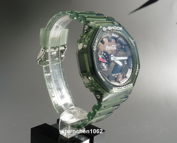 Casio * G-Shock & Coca Cola Kooperationsuhr * GA-2100CC-3AER * Sonder Edition