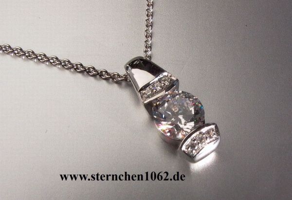Viventy Necklace with Pendant * 925 Silver * Zirconia * 764662