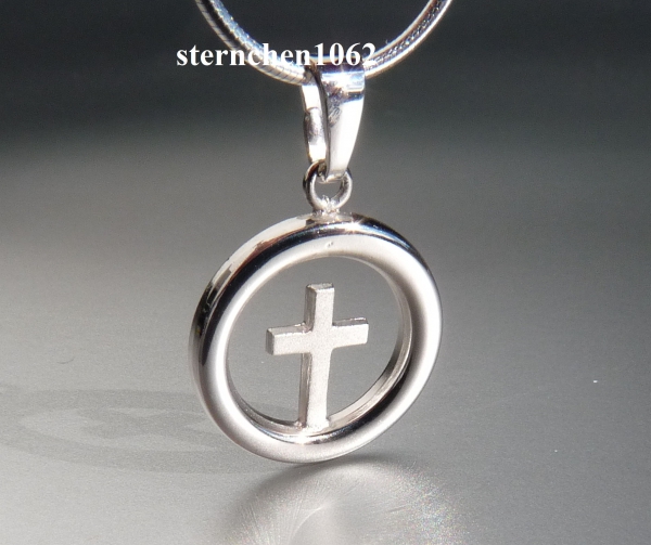 Halskette * Kette mit Kreuz Anhänger * 925 Silber