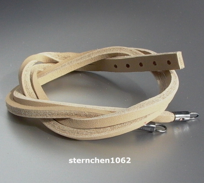Trollbeads * Leather Bracelet, Beige * 41 cm