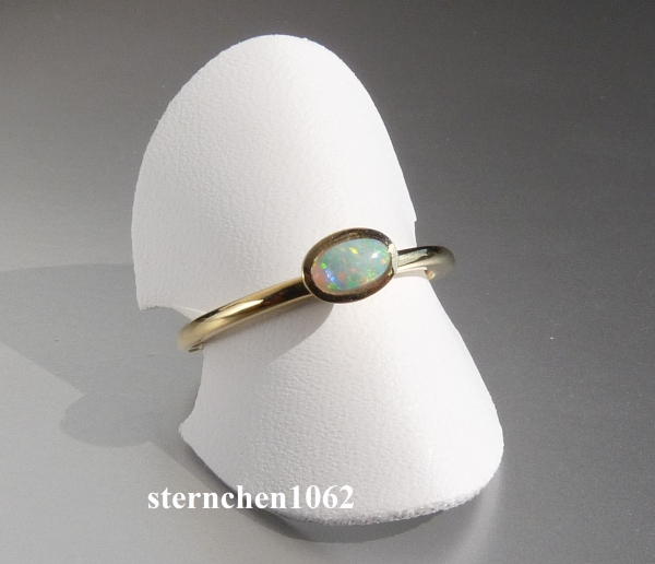 Ring * 585 Gold * Opal