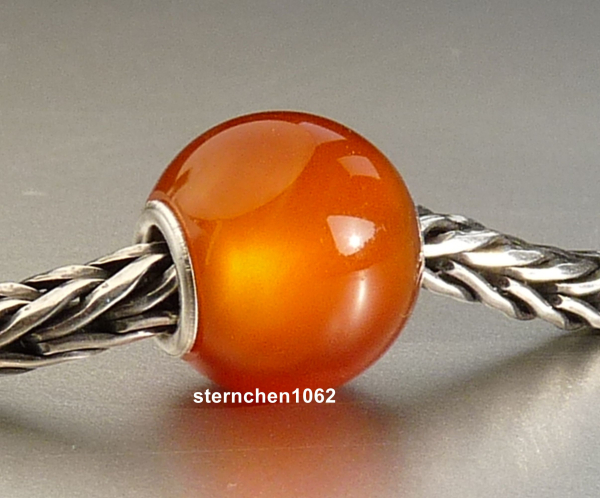 Trollbeads * Runder Karneol * 45