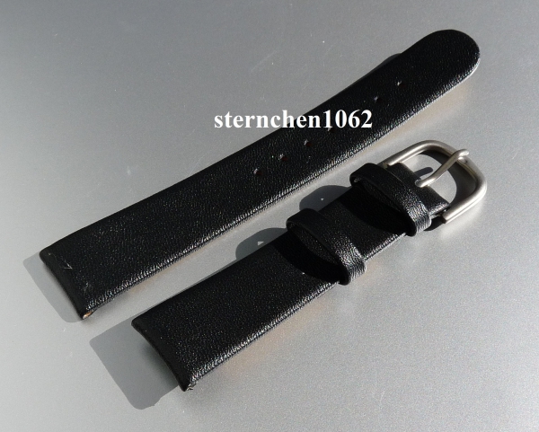 Danish Design * watch strap *  leather * black * 18 mm