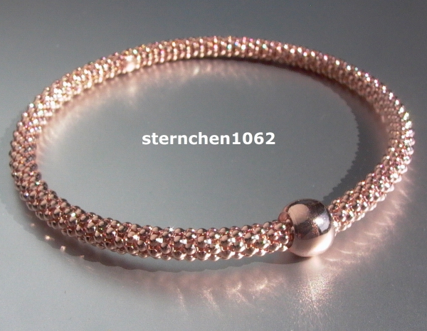 Bracelet * 925 Sterling Silver * rose plated*