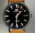 Danish Design * Herren-Armbanduhr * Titan * Leder * IQ34Q1273 * Ref. 3316364