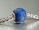 Trollbeads * Runder Lapislazuli, facettiert * 04