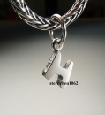 Trollbeads * Letter H *