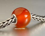 Trollbeads * Runder Karneol * 44