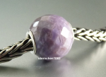 Trollbeads * Runder Purple Jade, facettiert * 13