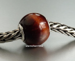 Trollbeads * Rundes Rotes Tigerauge * 04