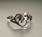 Trollbeads * Von Herzen Ring * Gr. 50-59